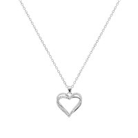 Collana Chi Mi Ama Gioielli Donna Passione zircone in Argento Zircone 130235 - 130235